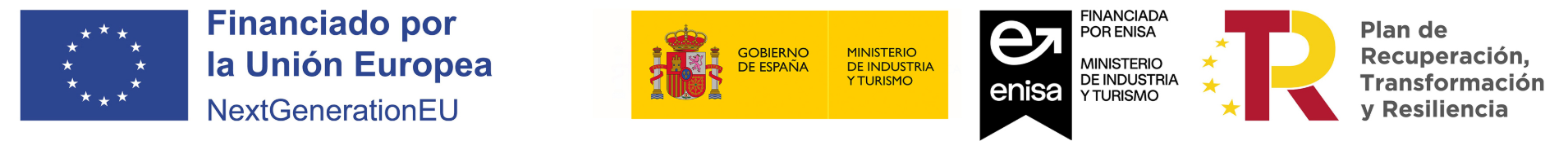 Financiado por la Unión Europea – NextGenerationEU, Gobierno de España, ENISA, Plan de Recuperación